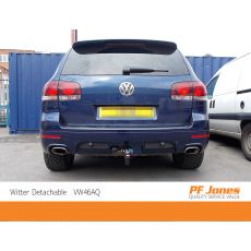 VW Touareg Witter Detachable Towbar Rear View