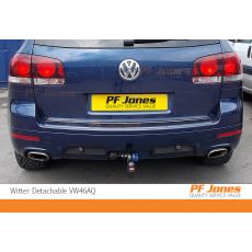 VW Touareg Detachable Towbars fitting