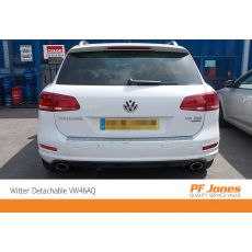 VW Touareg Witter Detachable Towbar Neck Removed