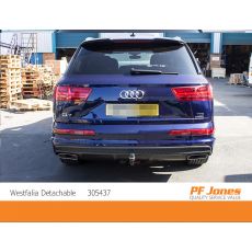 Audi Q7 Westfalia Detachable Towbar Fittede