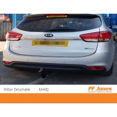 Kia Carens 2013 Onwards Witter Detachable Towbar