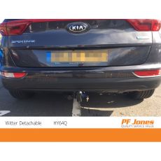 Kia Sportage Witter Detachable Towbar Fitted