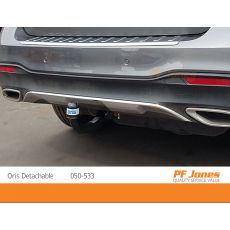 Mercedes GLE Westfalia Detachable Towbar Neck Close Up