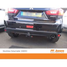 Mitsubishi ASX Westfalia Detachable Towbar Fitted