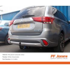 Mitsubishi Outlander 2016 Witter detachable swan neck
