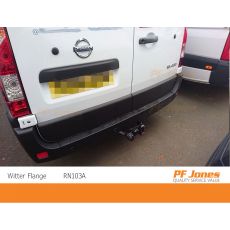 Nissan NV400 Witter Towbar Fitted Nissan NV400 Witter Towbar Fitting RN103A