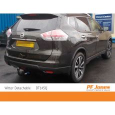 Nissan XTrail Detachable Towbar Side View