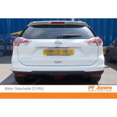 Nissan Xtrail Witter detachable towbar neck removed