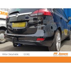 Vauxhall Zafira Detachable Towbar Fitted