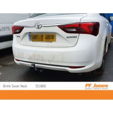 Toyota Avensis Brink Swan Neck Towbar