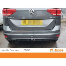 Volkswagen Touran 2015 Onwards 321815 Westfalia Detachable Towbar