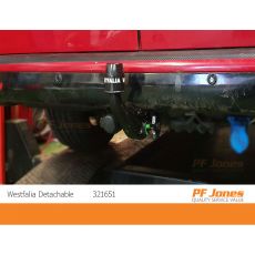 VW T5 Westfalia Detachable Neck Fitted Close Up Two