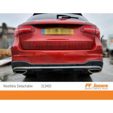Mercedes GLC X253 2015 Onwards Westfalia Detachable Towbar Neck Removed
