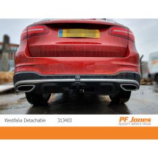 Mercedes GLC X253 2015 Onwards Westfalia Detachable Towbar Neck Fitted