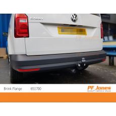 Volkswagen Caddy Brink Flange Towbar Fitted