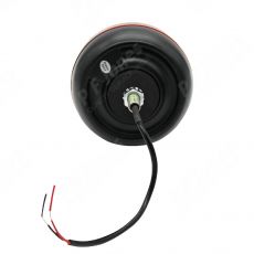 Single Bolt LED Warning Beacon Amber 12-24 Volt PFJLED16A-1