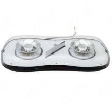 LED Mini Lightbar Amber/Clear 2 Bolt 9-30 Volt PFJLED38CA-2