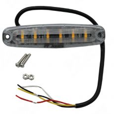LED Strobe Light Amber 12-24 Volt PFJLED7076A