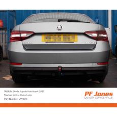 Skoda Superb 2015 Onwards Witter Detachable Towbar