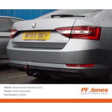 Skoda Superb 2015 Onwards Witter Detachable Towbar