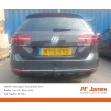 Volkswagen Passat 2014 Onwards Westfalia Detachable Towbar