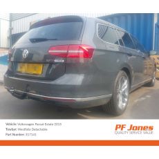 Volkswagen Passat 2014 Onwards Westfalia Detachable Towbar