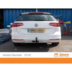 Volkswagen Passat Towbar Rear View Neck Fitted