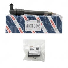 Renault Trafic II 2.0 DCI 2006-2014 New Bosch Diesel Injector + sleeve & securing ring 0445110338KIT