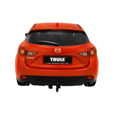 Mazda 3 Hatchback 2014 on Thule Detachable Towbar