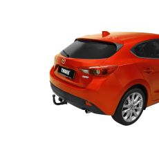 Mazda 3 Hatchback 2014 on Thule Detachable Towbar