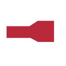 Red Pre-Insulated Push-On Terminals - 6.40mm, 0-001-41
