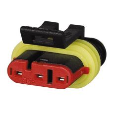 Superseal 1.50mm Female Receptacle Housing - 3 Way 0-011-63