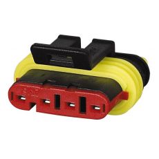 Superseal 1.50mm Female Receptacle Housing - 4 Way 0-011-64
