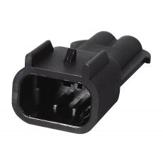 Delphi Type 2.80mm Male Blade Housing - 2 Way 0-011-72