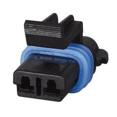 Delphi Type 2.80mm Female Receptacle Housing - 2 Way 0-011-82