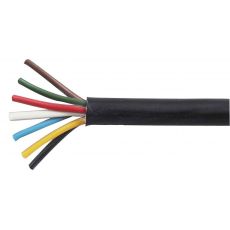 7 Core PVC Light Duty Auto Cable - 7 x 0.65mm² - 100 Metre Reel