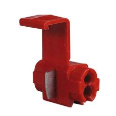 Red Scotchlok Butt Connectors - for 0.65-1.50mm² cable 0-560-04