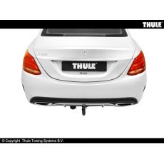 Mercedes C Class Saloon 2014 on Thule Detachable towbar