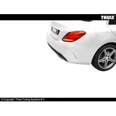 Mercedes C Class Saloon 2014 on Thule Detachable towbar