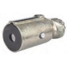 24V Single Pin Heavy Duty Metal Clang Socket, 0-477-39