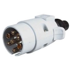 7 Pin Plastic Caravan Plug - 12V ISO 3732 5-693-66