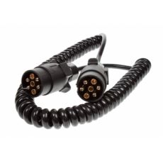 CONNECTING LEAD CURLY 2.5M 12N 2X7PIN PLUGS DP