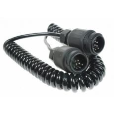 CONNECTING LEAD CURLY 13PIN 3M 2X8PIN PLUGS 8 CORE