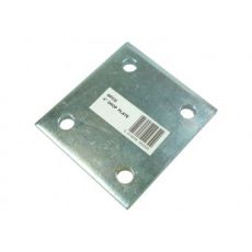 DROP PLATE ZINC PLATED 4"