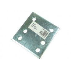 DROP PLATE ZINC PLATED 4" 6 HOLE