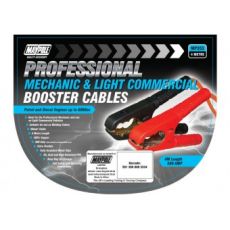 BOOSTER CABLE, PEAK OUTPUT 500A, 20MM X 4M NYLON BAG