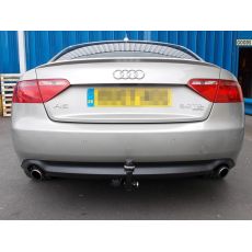 Audi A5 Cabriolet 2009 on Westfalia Detachable Tow Bar