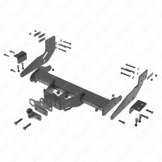 Ford Transit Van 2014 Onwards PF Jones Fixed Flange Towbar