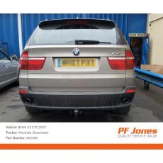 BMW X5 E70 2007-2013 Westfalia Detachable Towbar