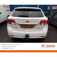 Toyota Avensis Estate 2009 > Flange towbar